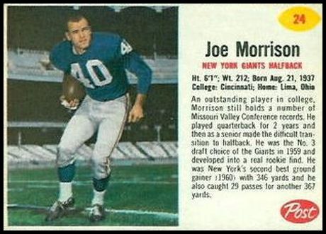 24 Joe Morrison